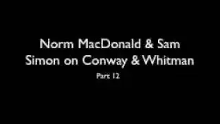 Norm Macdonald & Sam Simon 12/12