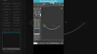 Animating a Dynamic Cord in 3Ds Max with Cloth Modifier #shorts  #3dsmax #cloth