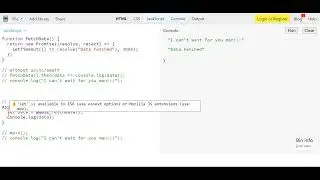 Async Await in JavaScript Explained