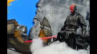 S.H. Figuarts Star Wars Darth Maul Sith Speeder Review