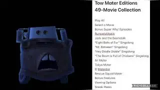 Tow Mater 49-Movie Collection 2025 DVD Main Menu