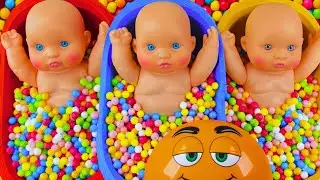 Zoo Animals Long Slide Game | Funny 3D Cartoon Gameplay