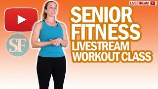 Fall Prevention Exercises For Seniors | Posture Balance & Stretching | Livestream Workout Class
