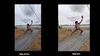 Huawei Mate 30 Pro vs Galaxy Note 10 Plus- Reverse Wireless Charging, Night Mode