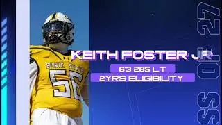 Keith Foster Jr 2025 Highlight Reel