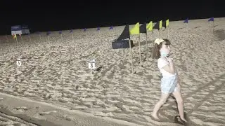 Correr na Praia a Noite. Por que n&atilde;o? #praia #runninginspiration Running on the beach