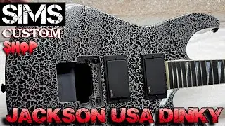 Jackson USA Custom Shop Select Dinky DK1 - Phil Collen Crackle 