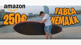 REVIEW Nemaxx PB300 Tabla de Paddle Surf - Tabla de Paddle Board - Tabla de Surf - Hinchable