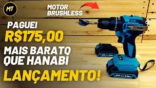 LANÇAMENTO! NOVA PARAFUSADEIRA DOBEVI 21V — MAIS BARATA que HANABI e THE BLACK TOOLS! VALE A PENA?