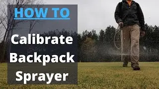 Simple Lawn Sprayer Setup // Fast Sprayer Calibration // TeeJet Nozzle