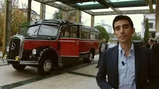 Viaggio nel tempo su un'autobus Mercedes-Benz del 1949!
