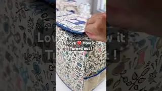 FULL tutorial 👆🏼 How to sew a sewing machine cover