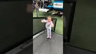Family Fun at the Mat-SU Outdoorsman Show! Baby's First Adventure #outdoorshow #shorts #family