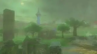 Hyrule Garrison Ruins [Thunderstorm] [Still 01] - Zelda BotW Ambience, Atmosphere & Environment
