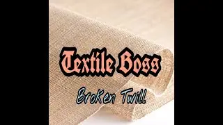Broken Twill 16 × 16 || ব্রোকেন টুইল ১৬ × ১৬ || Fabric Structure || Textile Boss