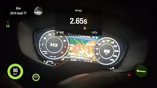 Audi TT MK3 IS38 -  10.98@124 - Street Run On E85