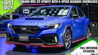 Subaru WRX STI Sport# With 6-speed Manual Transmission Showcased @ Tokyo Auto Salon 2026