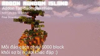 Addon Tạo đảo random V2 Mỗi đảo c&aacute;ch nhau 5000 block  :)