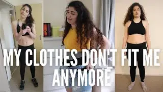 I TRY ON MY CLOTHING AFTER GAINING WEIGHT PART 2: Weight Loss Struggles