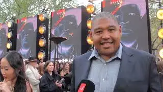 BLOOD & SINNERS Interview Omar Miller Red Carpet European Premiere London CORNBREAD DOOR MAN Vampire