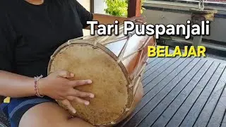 Belajar Kendang Bali Tari Puspanjali