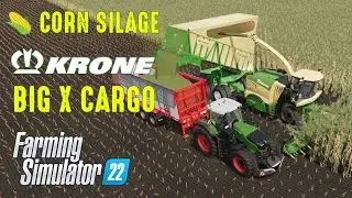 Corn Silage 2023 - Krone Big X Cargo - Farming Simulator 22