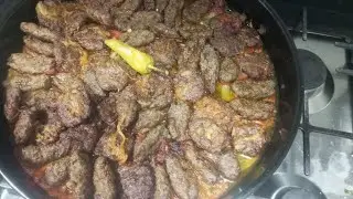 شاركت معكم كفتة مشوية الفران طريق غنيا ورائعه 💯💯🌹