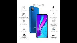 Redmi 9 (Sky Blue, 4GB RAM, 64GB Storage)