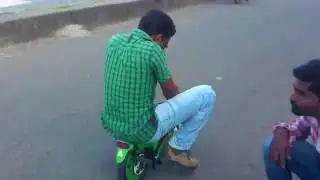 testdrive of smallbike comedy video