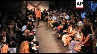 Angela Missoni shows summer 2012 collection in Milan