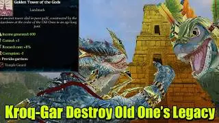 How Kroq-Gar Gets Gold from the Golden Tower of the Gods Landmark Building