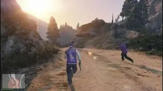 GTA 5 caccia con mio amico