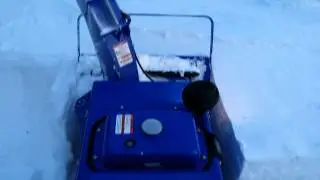 Yamaha 2014 ys1028j snowblower test 2