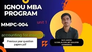 IGNOU mmpc 04 Previous year question papers pdf