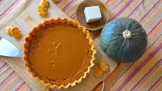 The BEST Pumpkin Pie with Tofu Perfect for Thanksgiving (Sub)