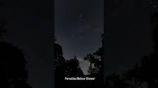 Perseids Meteor Shower August 13th, 2023 Atlantic County, New Jersey