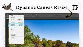 Как изменить размер изображения и холста в GIMP (Frame Magic)
