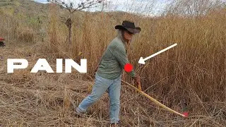 How to Avoid Elbow Pain from Scything | Proper Technique