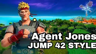 (Fortnite) New Style Agent Jones Jump 42 - Challenge (Chapter 2 Season 6)