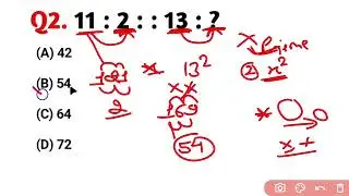 रीजनिंग प्रैक्टिस सेट 15 || Number Analogy Reasoning classes ssc cgl  upsi group d  Tricky रीजनिंग