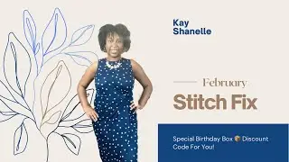 Birthday Stitch Fix Unboxing & Try-On! DISCOUNT CODE | Feb 2021 #stitchfix #fashion #clothinghaul