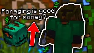 Foraging is not 'TERRIBLE' for making money!.. Skyblock Stonks #2 (Hypixel Skyblock)