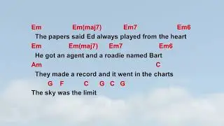 Into The Great Wide Open by Tom Petty and The Heartbreakers - easy acoustic chords and lyrics