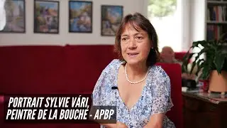 Portrait de Sylvie V&aacute;ri, artiste peintre de la bouche &ndash; APBP