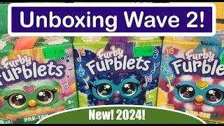 Wave 2 Furby Furblets Star-Lee, Par-Tay & Dah-Tee unboxing #furblets #furbyfurblets