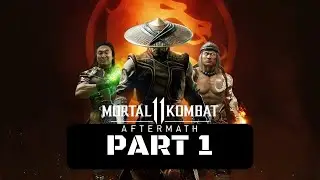Mortal Kombat 11: Aftermath Walkthrough Gameplay Part 1 - Time's Arrow (Nightwolf)