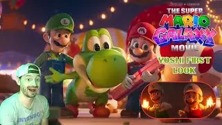 SUPER MARIO GALAXY MOVIE - YOSHI FIRST LOOK REACTION