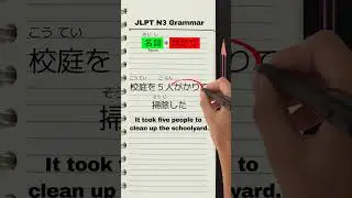 JLPT N3 Grammar focusing on the ~ がかり practice and Easy-to-understand!