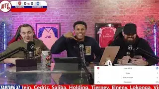 AFTV react to Nketiah goal, 1-0 Arsenal