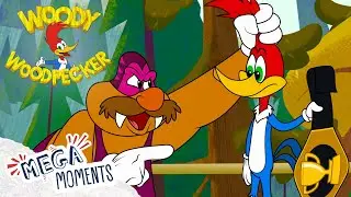 Woody the Wrestling Champion 🏆 | Woody Woodpecker | Compilation | Mega Moments